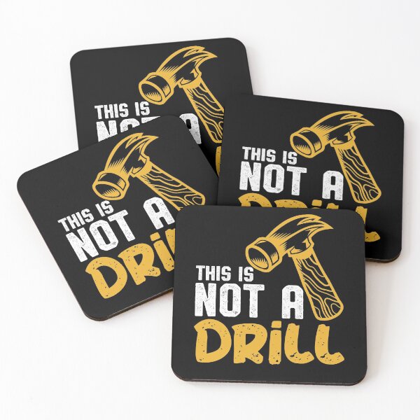 Item preview, This is not a drill for Woodworker designed and sold by fatshirt.