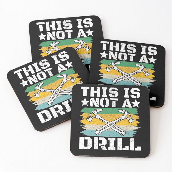 Item preview, This is not a drill for Woodworker designed and sold by fatshirt.