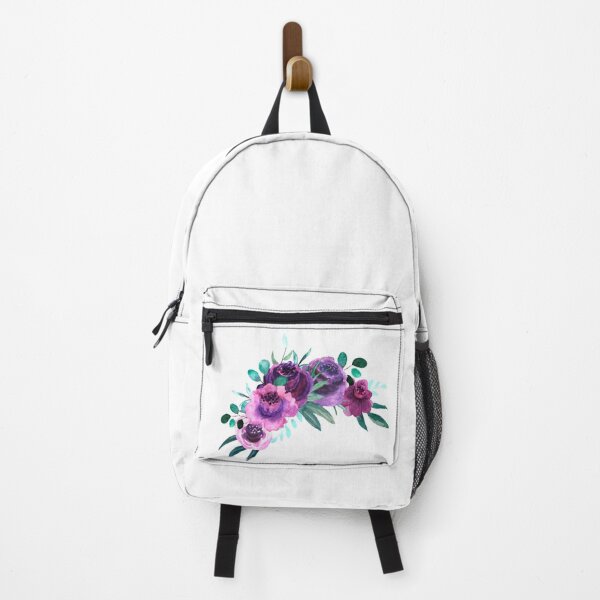 Item preview, Violet&Green floral composition designed and sold by mommercury.