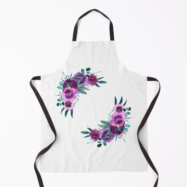 Item preview, Violet&Green floral composition designed and sold by mommercury.
