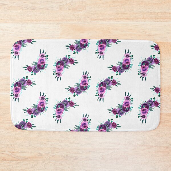 Item preview, Violet&Green floral composition designed and sold by mommercury.