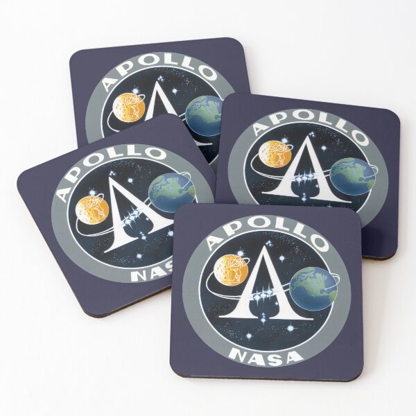 Item preview, NASA Project Apollo missions insignia badge emblem logo patch designed and sold by SolidEarthArt.