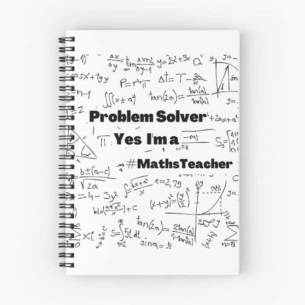 Item preview, Problem Solver Math Teacher designed and sold by CRAZY-T.