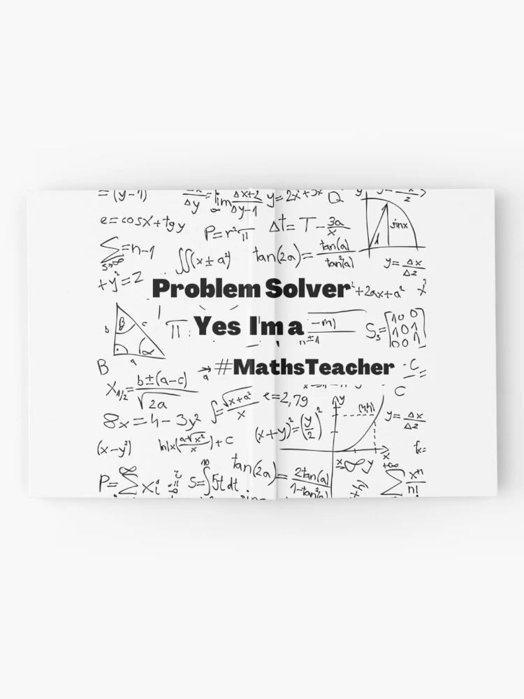 Thumbnail 2 of 3, Journal, Problem Solver Math Teacher designed and sold by CRAZY-T.