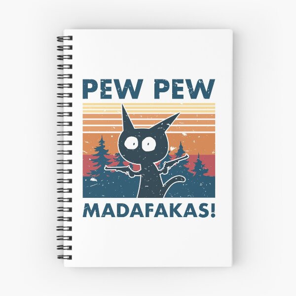 Item preview, PewPew Madafakas Cat designed and sold by KARAKATE.