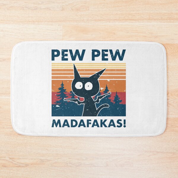 Item preview, PewPew Madafakas Cat designed and sold by KARAKATE.