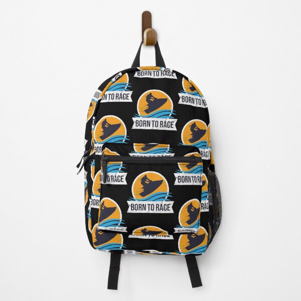 Item preview, Powerboat Racing Jet Ski Born to Race Summer Ocean Design designed and sold by justjonboy.