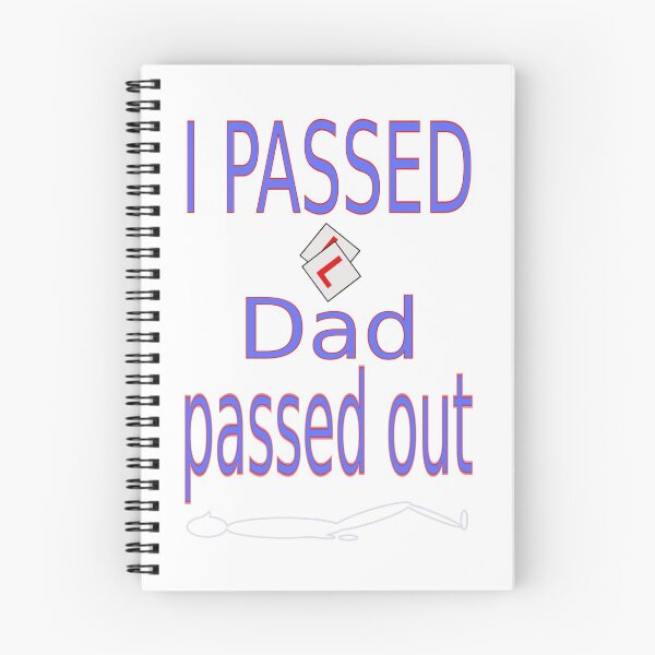 Item preview, I passed Dad passed out designed and sold by CottagePop.