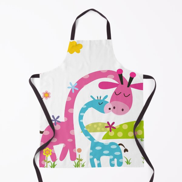 Item preview, African Landscape with Mama Giraffe and her cute son designed and sold by Creaciontrompiz.