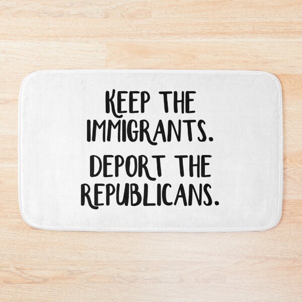 Item preview, Keep the immigrants Deport the Republicans designed and sold by allthetees.