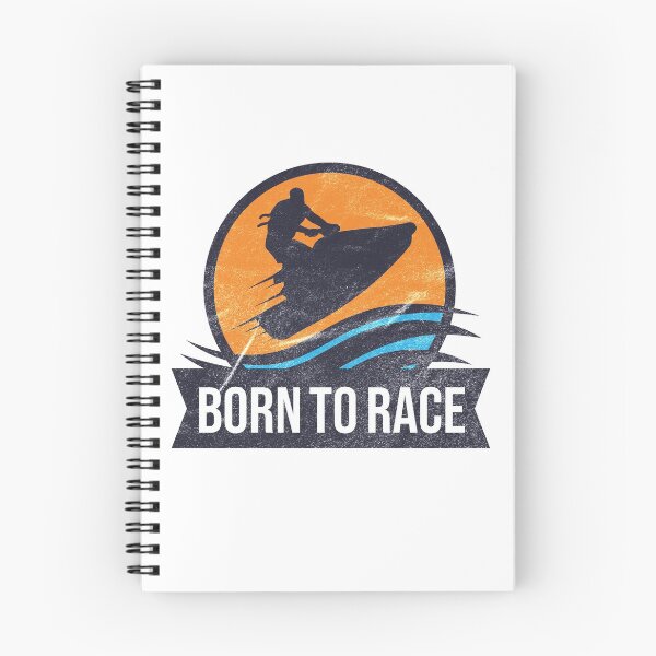 Item preview, Powerboat Racing Jet Ski Born to Race Summer Ocean Design designed and sold by justjonboy.