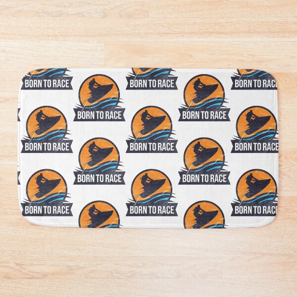 Item preview, Powerboat Racing Jet Ski Born to Race Summer Ocean Design designed and sold by justjonboy.