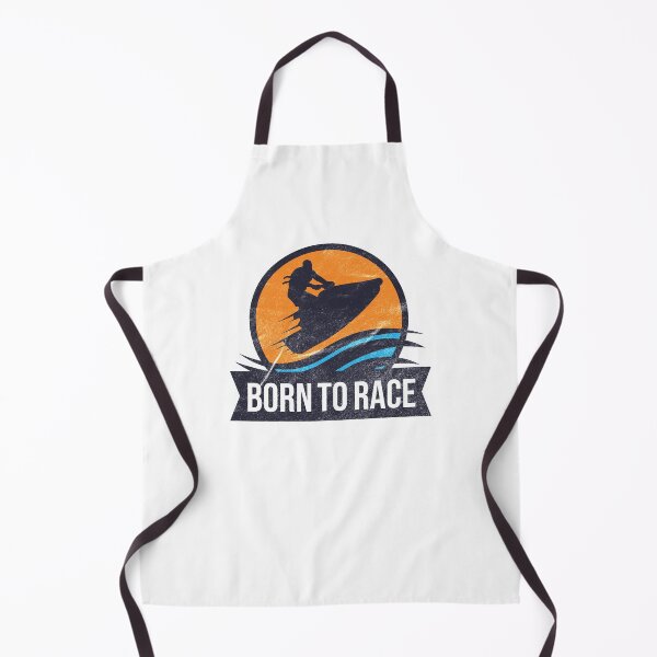 Item preview, Powerboat Racing Jet Ski Born to Race Summer Ocean Design designed and sold by justjonboy.