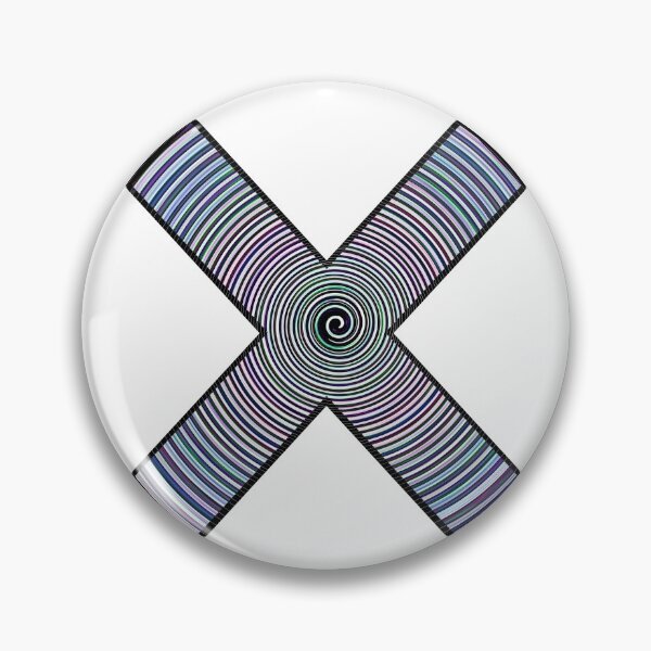 Item preview, The abstract colorful X designed and sold by WilliamPyr.