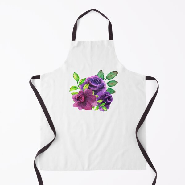 Item preview, Pink&purple floral compositions with green leaves designed and sold by mommercury.