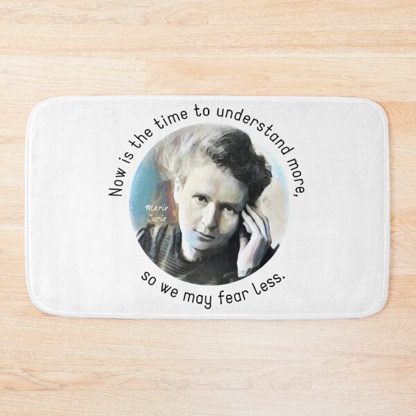 Item preview, Marie Curie Quote designed and sold by Martini-Four.