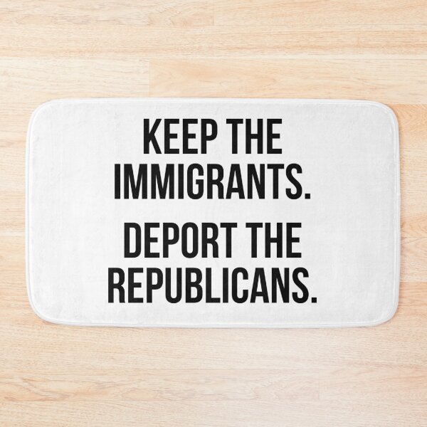 Item preview, Keep the immigrants Deport the Republicans designed and sold by allthetees.