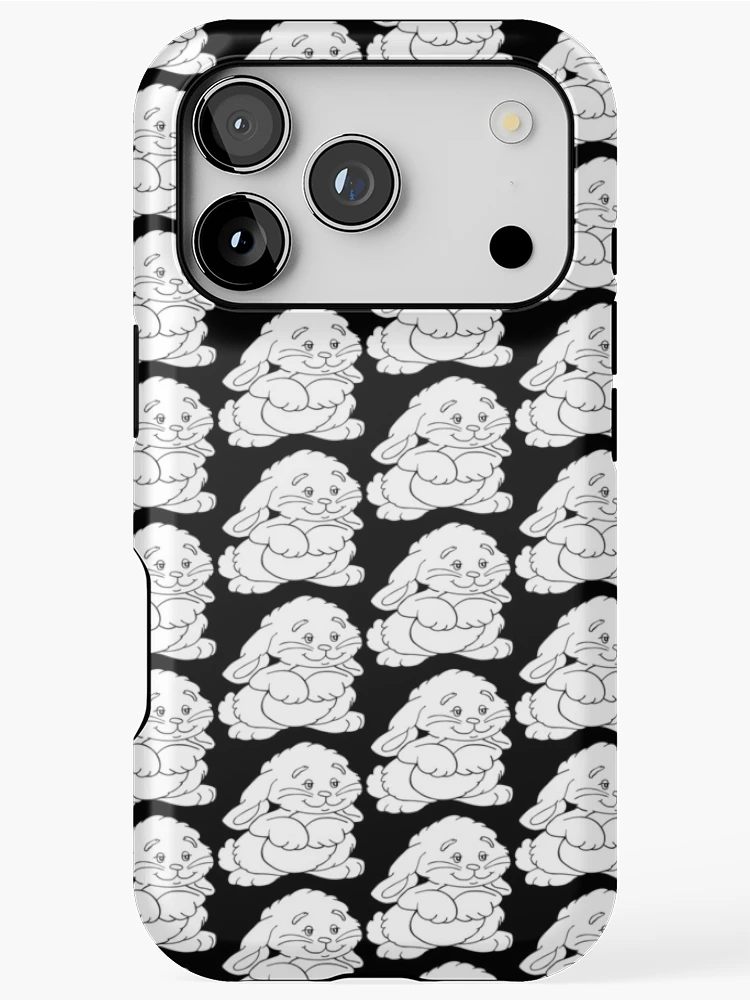 Thumbnail 1 of 4, iPhone Case, Cute Rabbit designed and sold by julset.