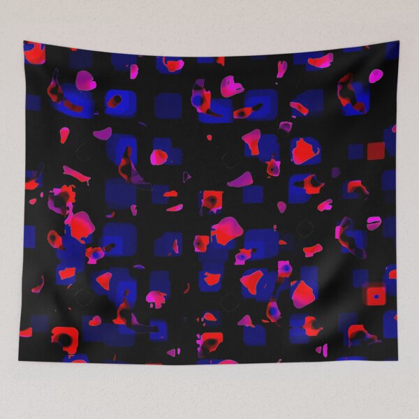 Item preview, Digital trash ocean - abstract pattern designed and sold by Xdelacra.
