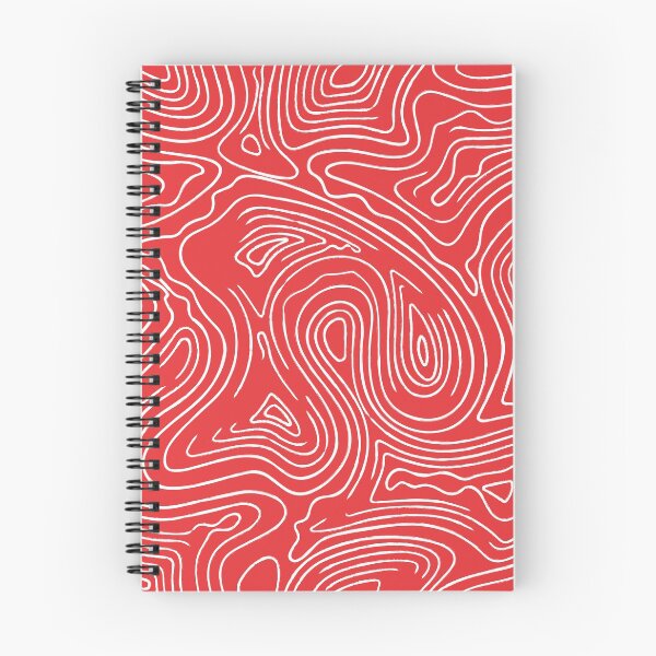 Item preview, liquid lines pattern Red designed and sold by LIRAZ ZIV.