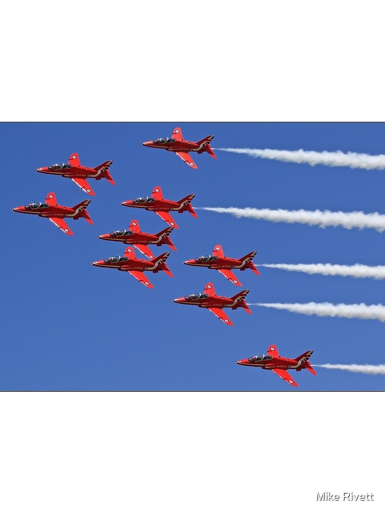 Thumbnail 3 of 3, Scarf, Red Arrows Formation designed and sold by Riv1.
