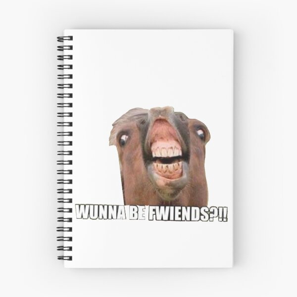 Item preview, Weird looking horse friend meme designed and sold by GirlofRandom.