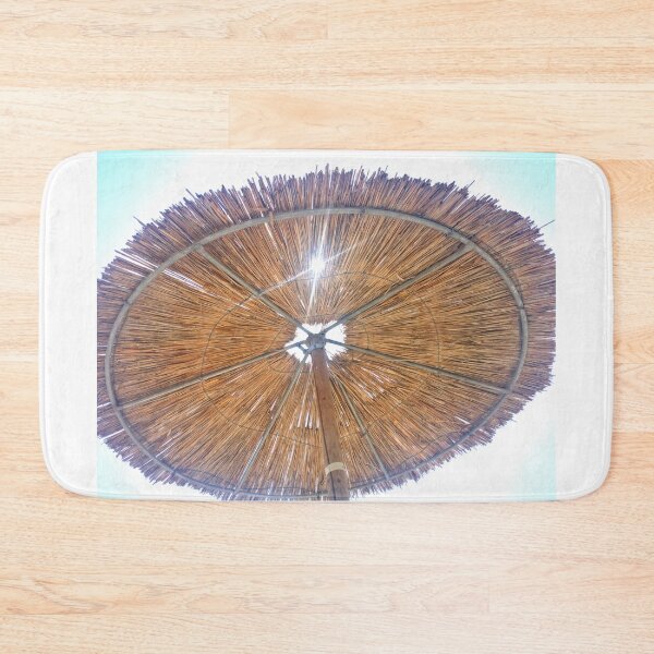 Item preview, Beach Umbrella Summer Vibes - Holiday in Greece designed and sold by GlutenFreeTee.