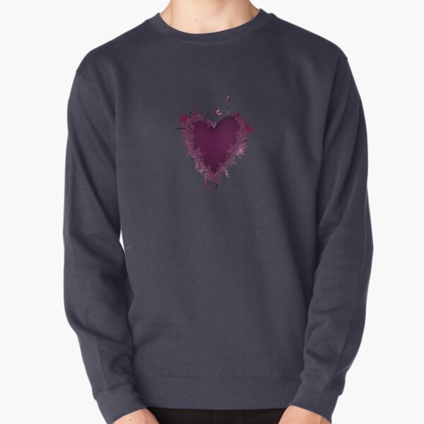 Butterfly Heart Pullover Sweatshirt