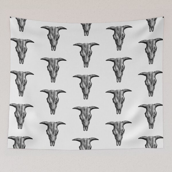 Item preview, Vintage European style animal skull by Mary Francis Cusack (1877) designed and sold by tshirtmania20.