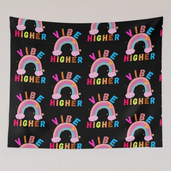 Item preview, vibe higher. higher vibes.  designed and sold by ronaldsonou.