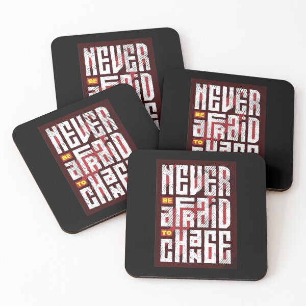 Item preview, Never be afraid to change designed and sold by Store-Designify.