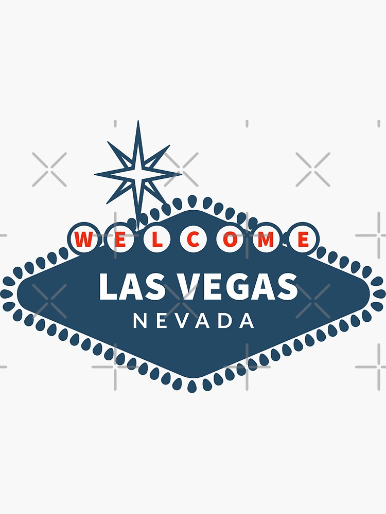  Vinyl Wall Art Decal - Welcome to Las Vegas Sign - 35