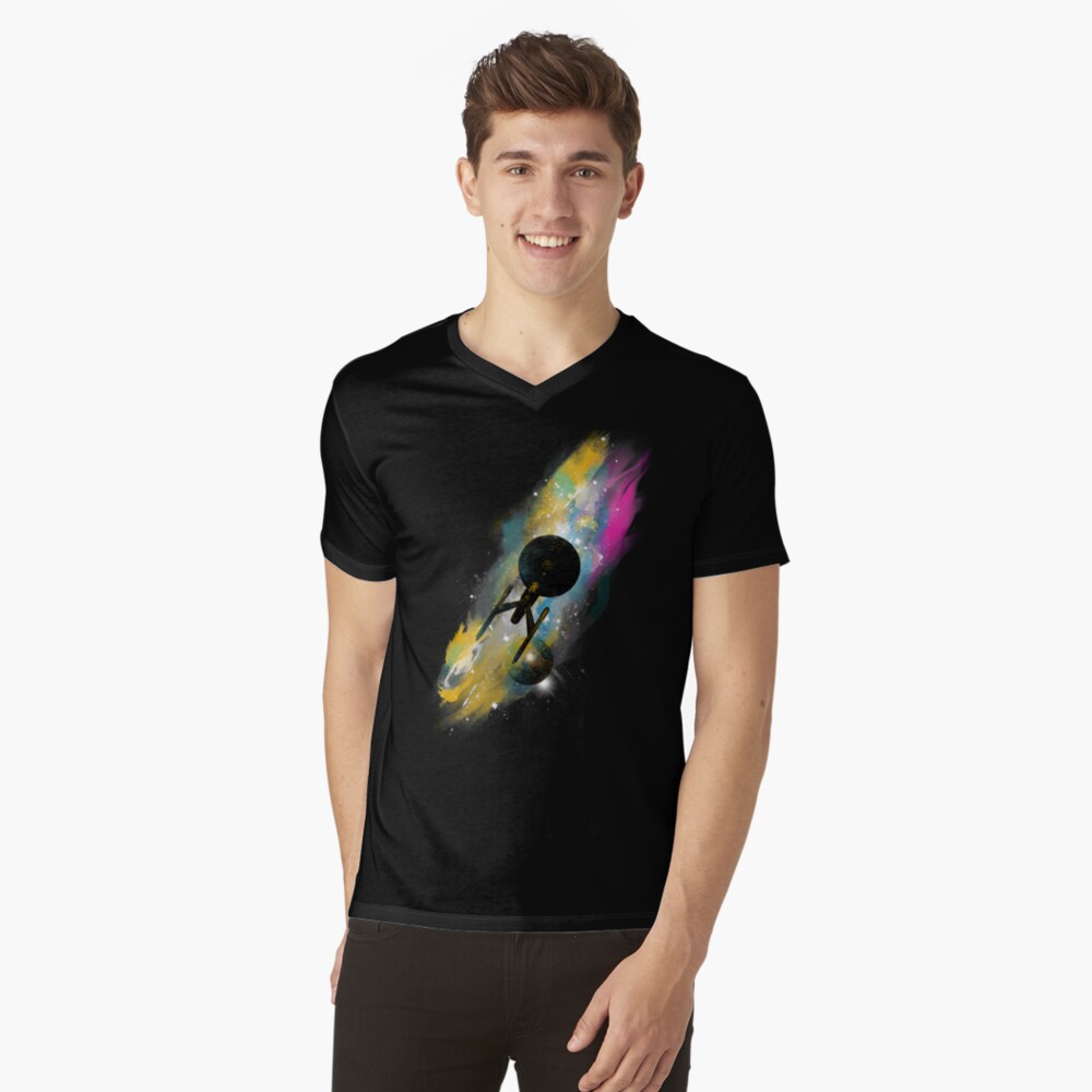 Item preview, V-Neck T-Shirt designed and sold by fredlevy-hadida.
