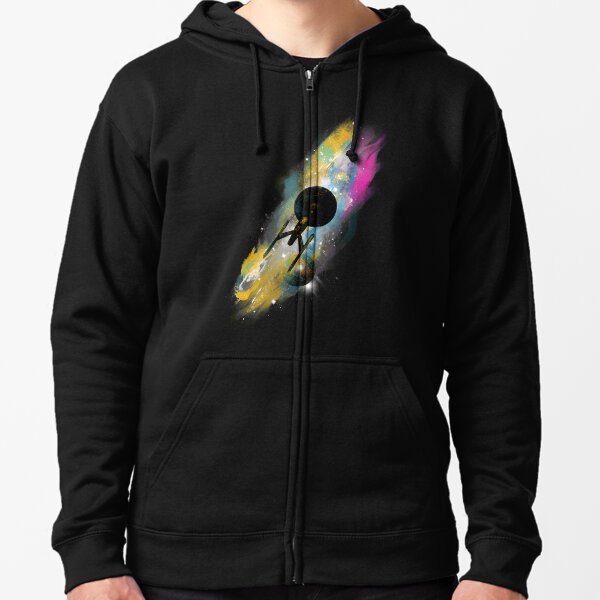 the boldy Zipped Hoodie