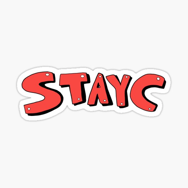 STAYC STAYDOM Logo Sticker