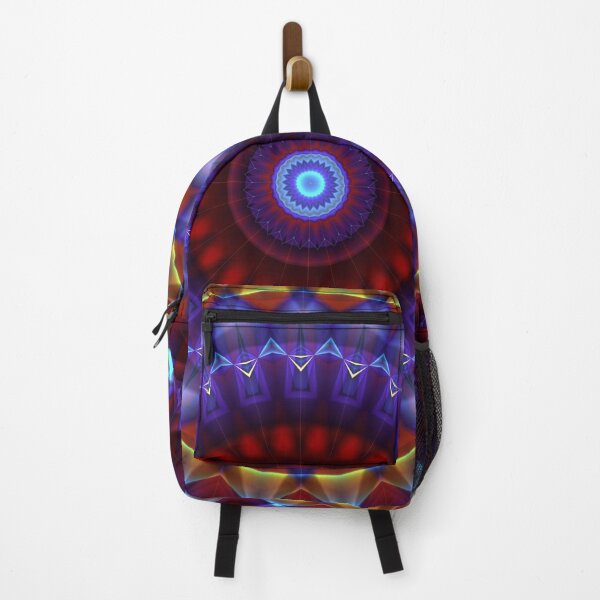 Item preview, Central circular symmetry motif in violet and dark red designed and sold by alfaouzi.