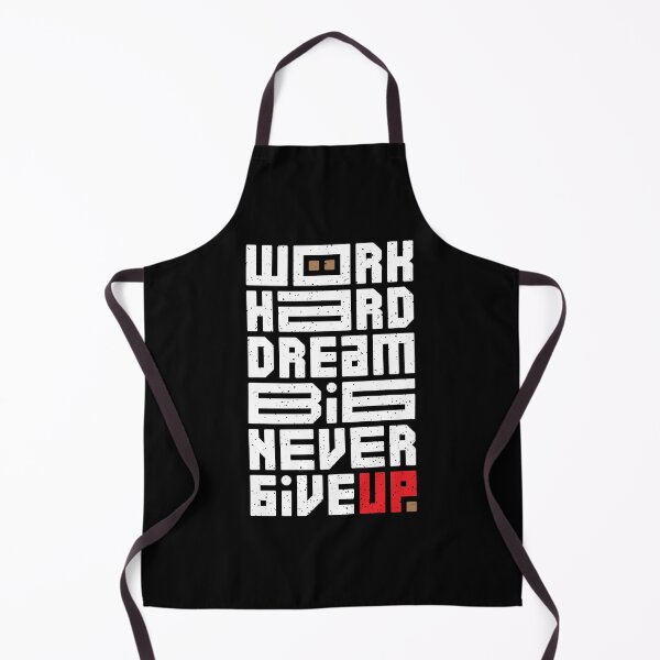 Item preview, Work hard dream big never give up designed and sold by Store-Designify.