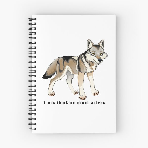 Item preview, I Was Thinking About Wolves designed and sold by Aymanerachif.