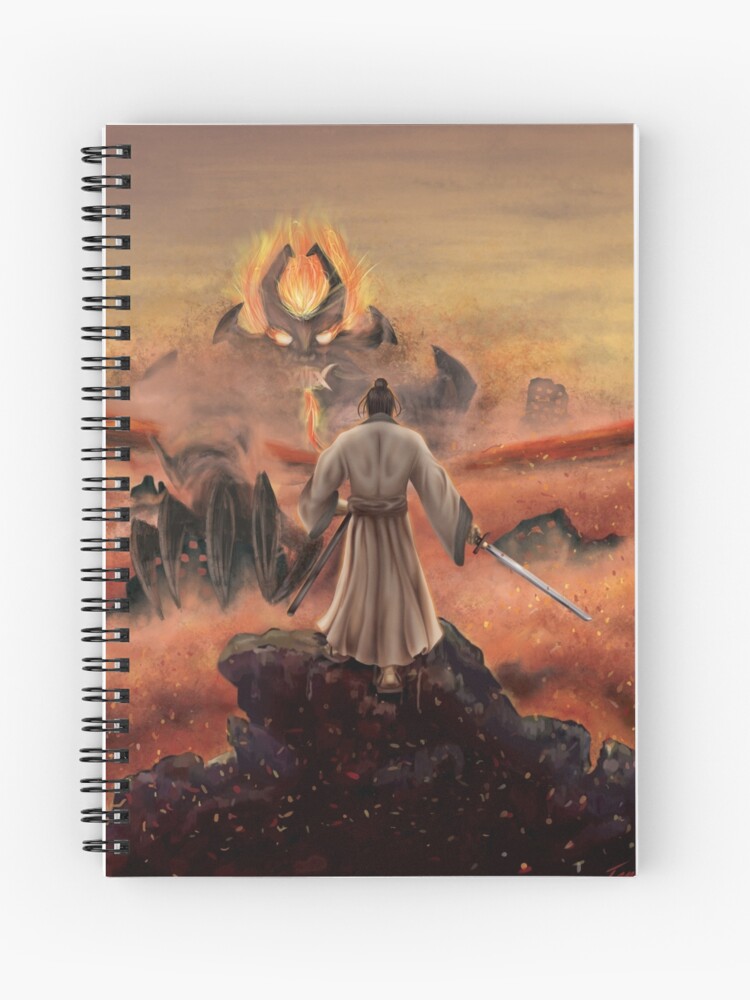 Thumbnail 1 of 3, Journal, Warrior above the Sea of Fire designed and sold by TannerLail.