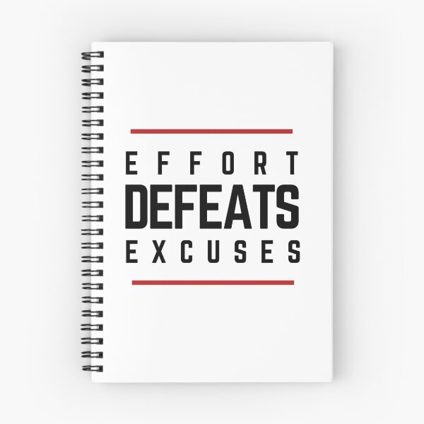 Item preview, Efforts defeats excuses designed and sold by lowkystudio.