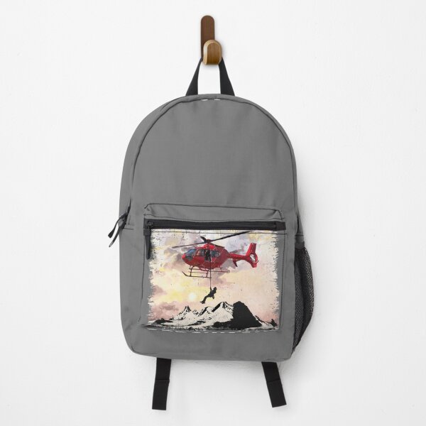 Item preview, Bergwacht mountain rescue Alpine helicopter rescue design designed and sold by brunsch-print.