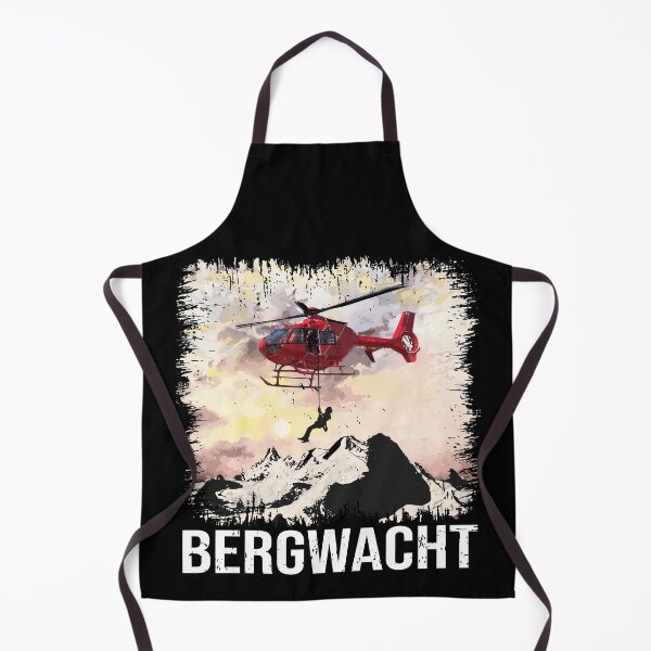 Item preview, Bergwacht mountain rescue Alpine helicopter rescue design designed and sold by brunsch-print.