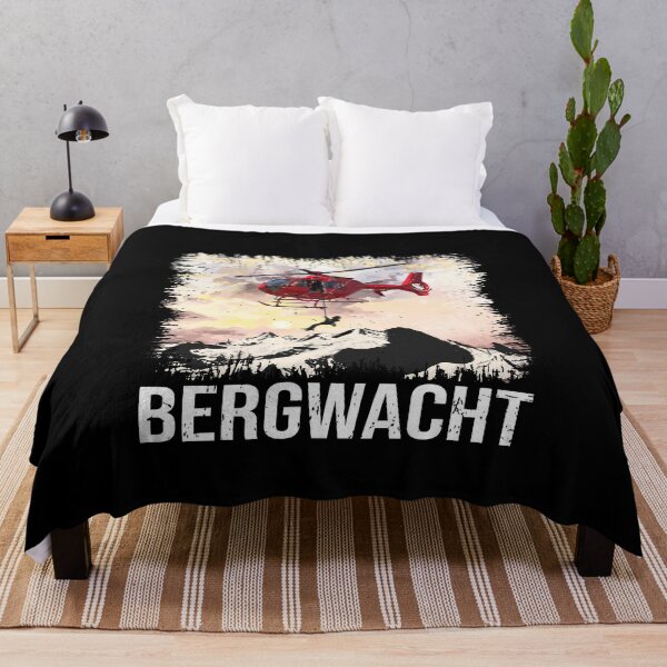 Item preview, Bergwacht mountain rescue Alpine helicopter rescue design designed and sold by brunsch-print.