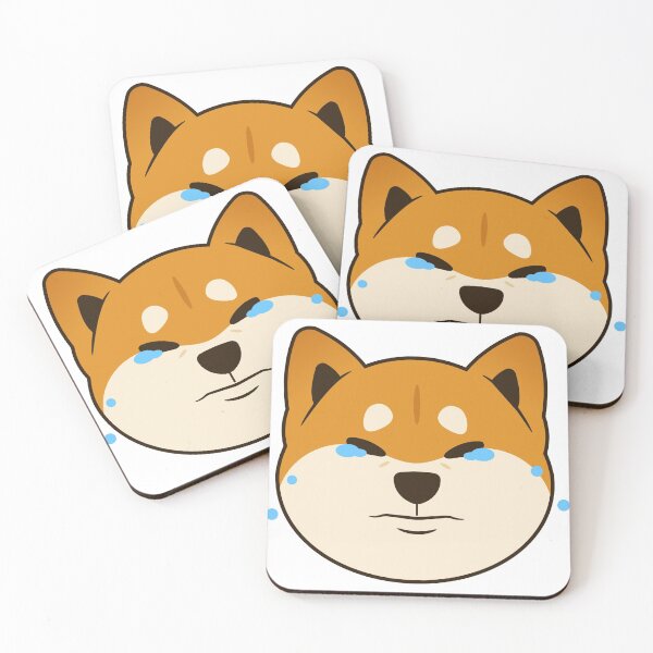 Item preview, Crying shiba inu designed and sold by IgniiART.