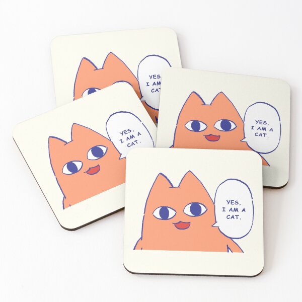 Item preview, I draw chiyo dad saying yes i am a cat / funny azumanga daioh meme designed and sold by RansRoom.