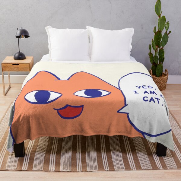 Item preview, I draw chiyo dad saying yes i am a cat / funny azumanga daioh meme designed and sold by RansRoom.