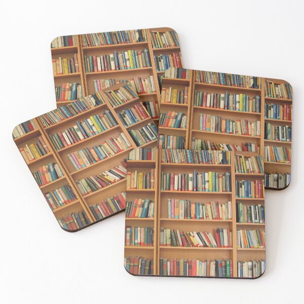 Item preview, Bookshelf Books Library Bookworm Reading designed and sold by livianasgifts.