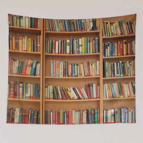 Item preview, Bookshelf Books Library Bookworm Reading designed and sold by livianasgifts.