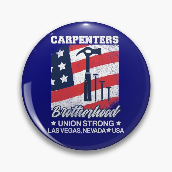Item preview, Carpenters Brotherhood Union Strong, Las Vegas, Nevada designed and sold by Holiday-Art.