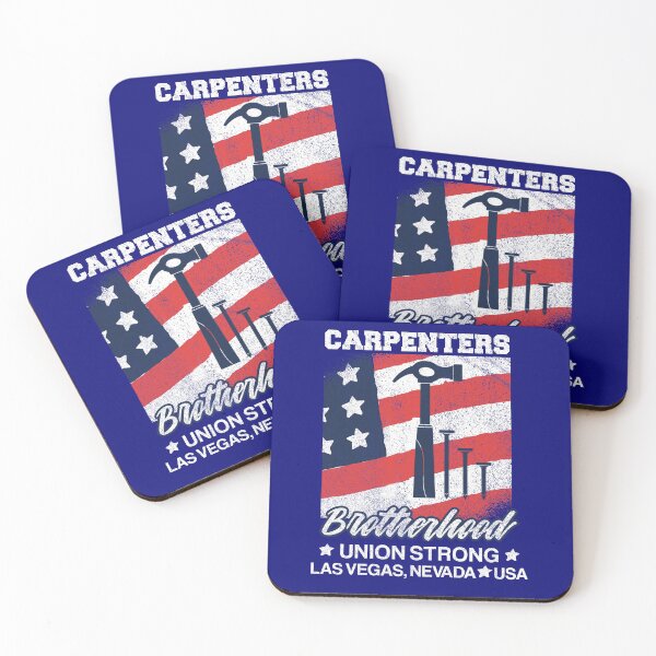Item preview, Carpenters Brotherhood Union Strong, Las Vegas, Nevada designed and sold by Holiday-Art.